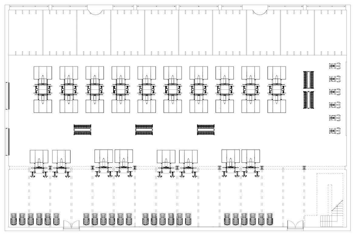 Weight room blueprint